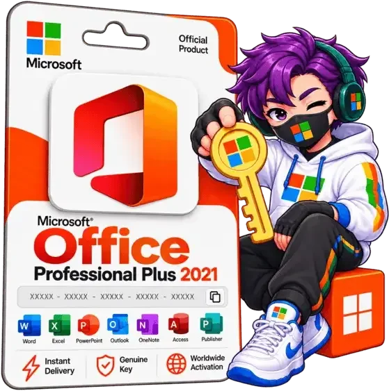 مفتاح تفعيل Microsoft Office Professional Plus 2021